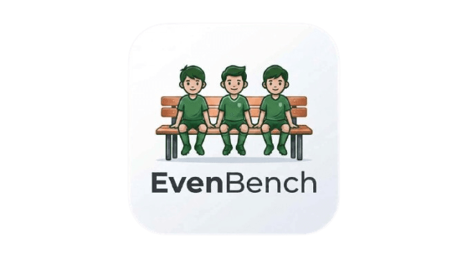 EvenBench โ kids sitting on a sideline bench